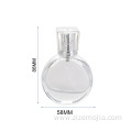 Perfume clear glass empty bottles with custom logo